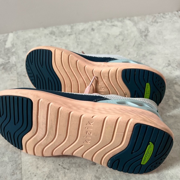 Kizik Athens Bahama Hands Free Shoes Mens 8.5 / Womens Sz 10 pink blue navy - Picture 8 of 8